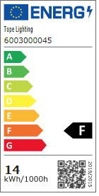 Įleidžiama LED panelė TOPE ROSA, 4000 K, 14 W, 1199 lm, 4000 K, IP65, baltos sp., Ø15,5 x 2,4 cm-1