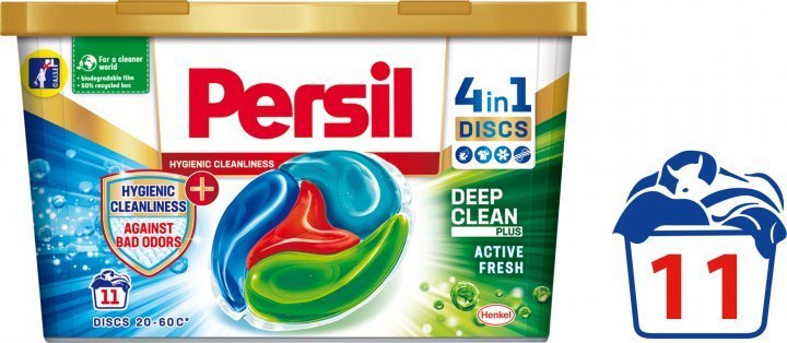 Skalbimo kapsulės PERSIL Disc Color, 11 skalbimų