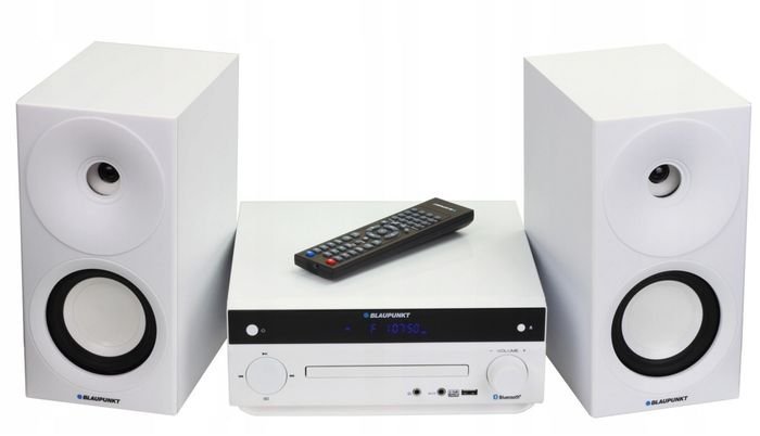 Muzikinis centras Blaupunkt MS30BT, 40 W, balta - 3