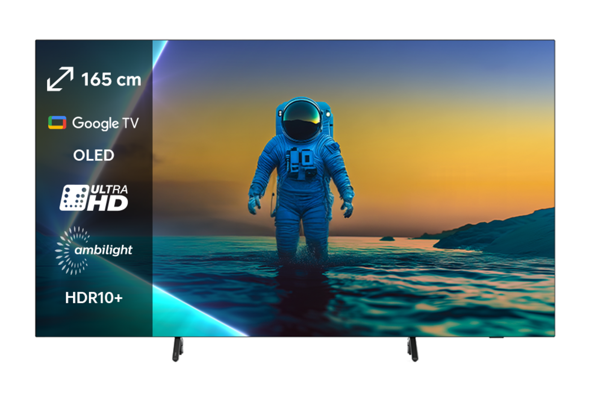 Televizorius Philips 65OLED820/12 OLED 4K Ambilight TV, 65"-0