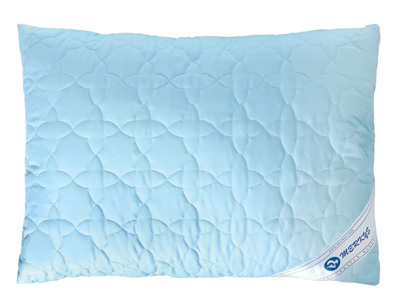Pagalvė MERKYS MICROFIBRE, 50 x 70 cm, imp. 100% PES, užp. 100 % PES kamuoliukų, 750g-0