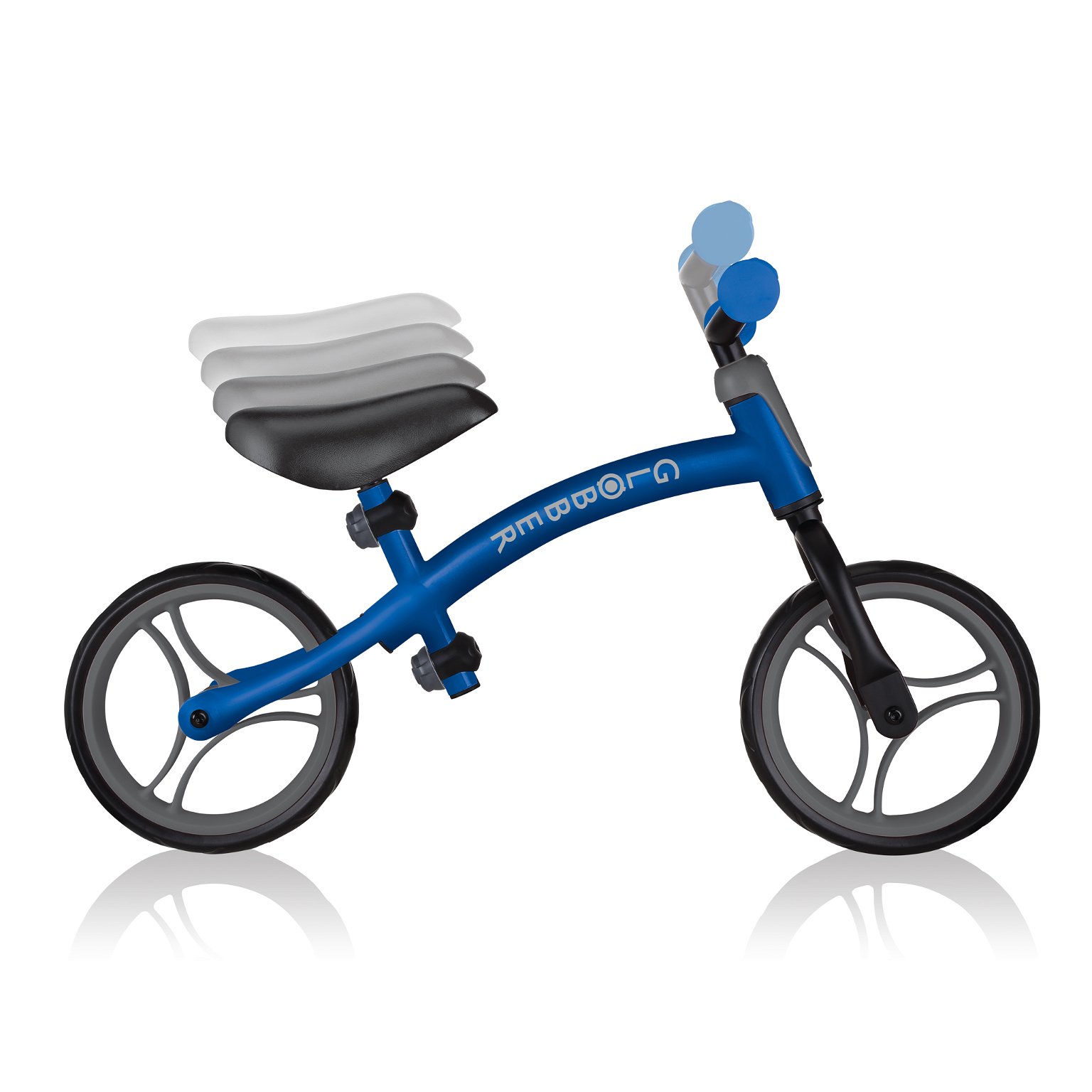 Balansinis dviratis GLOBBER Go Bike, tamsiai mėlynas, 610-200 - 6