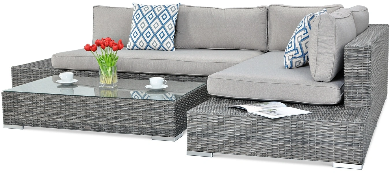 Lauko baldų komplektas VERONA, Dark Grey - 4