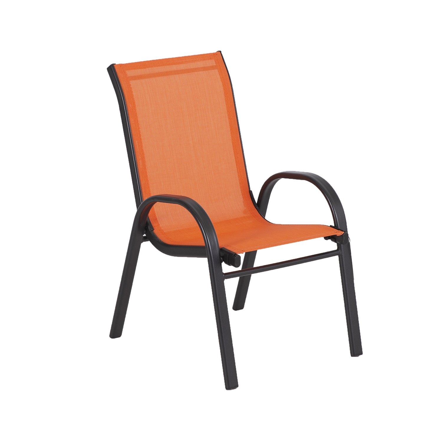Vaikiška lauko kėdė DUBLIN KID, 36x46x59 cm, oranžinė