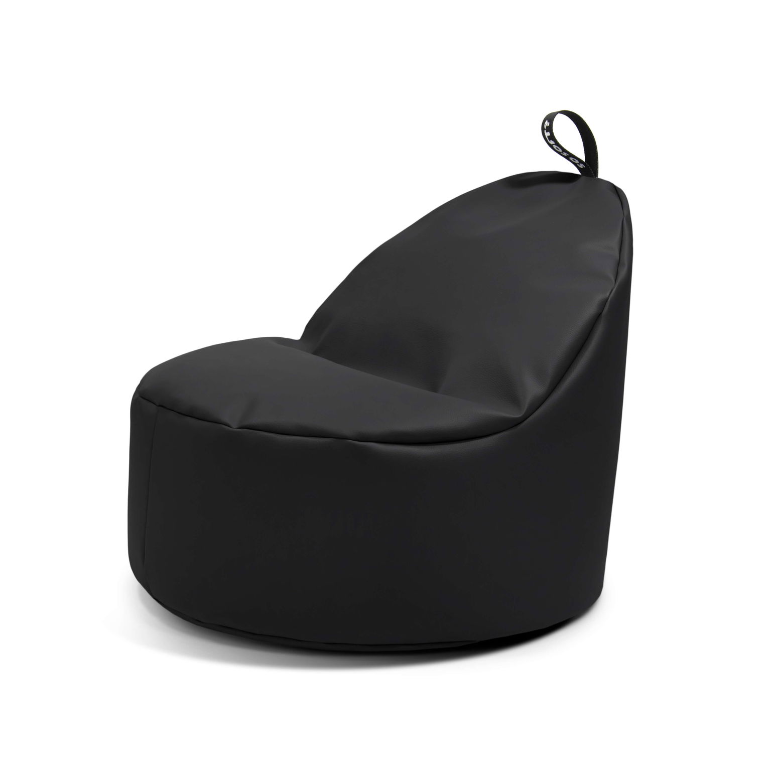 Sėdmaišis Round M Robust, 65x65x55 cm, juoda-0