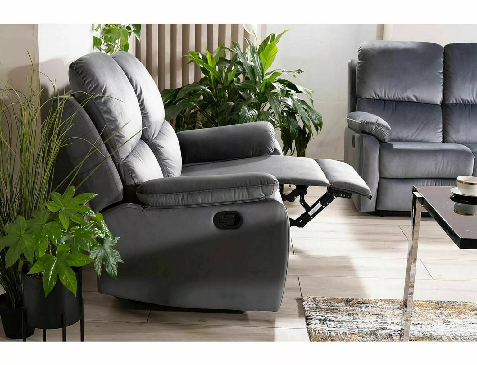 Sofa SPENCER 2 VELVET, pilka bluvel 14 - 6