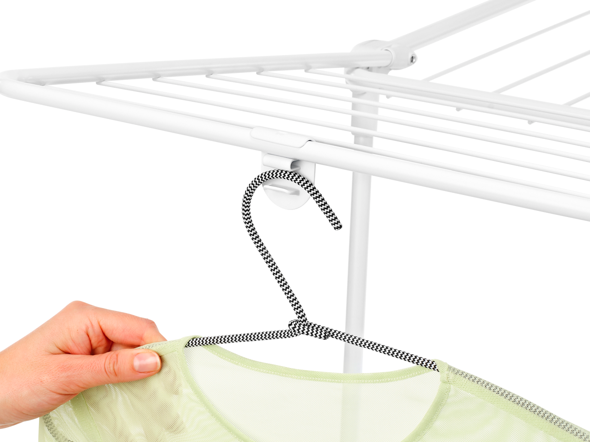 Skalbinių džiovykla BRABANTIA HangOn Too, baltos sp., 18 m - 5