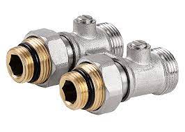 Radiatoriaus pajungimo mazgas INVENA CZ-86-P15-Z, 3/4", tiesus-0