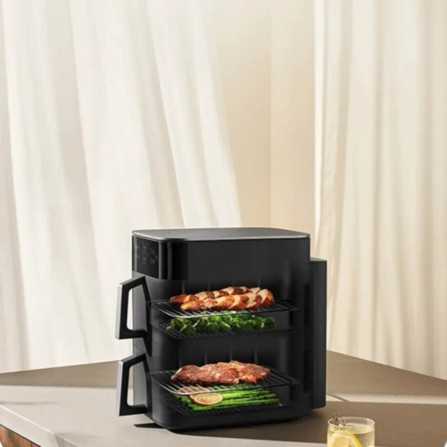 Karšto oro gruzdintuvė XIAOMI Dual Zone Air Fryer EU, 12 L - 3