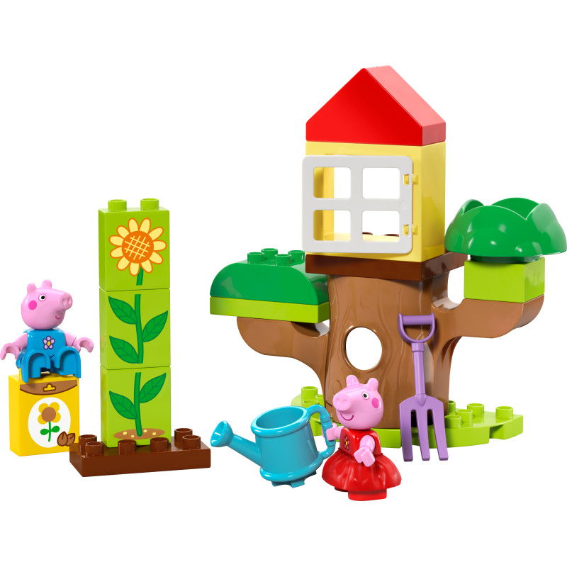 Konstruktorius LEGO DUPLO PEPPA PIG GARDEN AND TREE HOUSE - 3