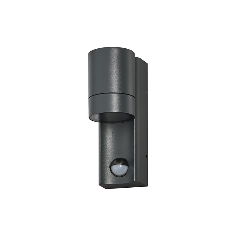 Sieninis lauko šviestuvas LEDVANCE ENDURA ISIDOR SENSOR, IP65,GU10,max 35W,h17cm,su judesio davikliu-0