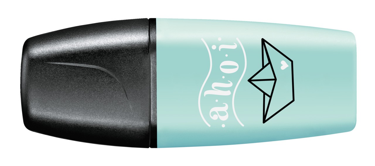 Teksto žymeklis BOSS MINI pastellove turquose, turkio sp.-0
