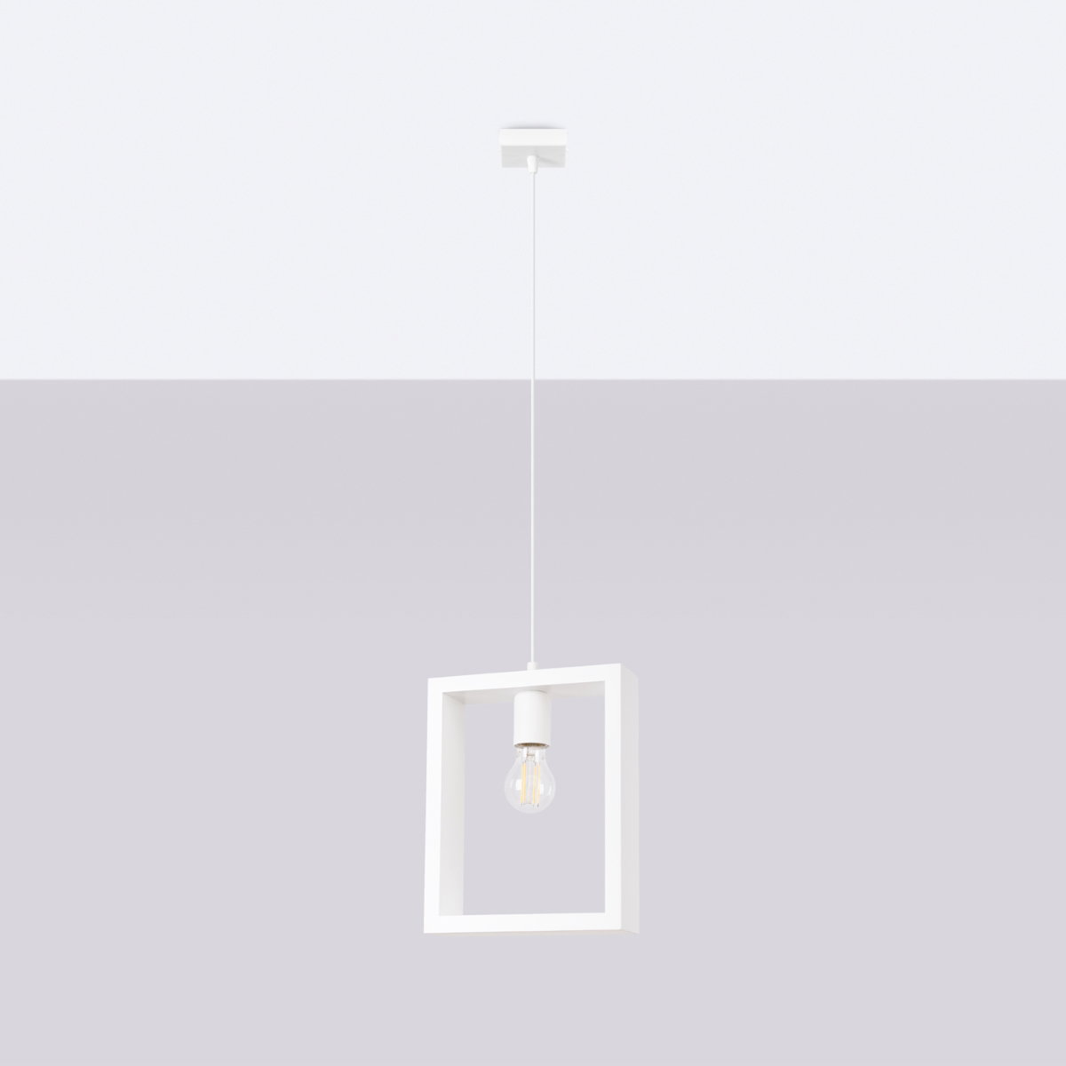 Pakabinamas šviestuvas SOLLUX ARIES, 15W, balta-1