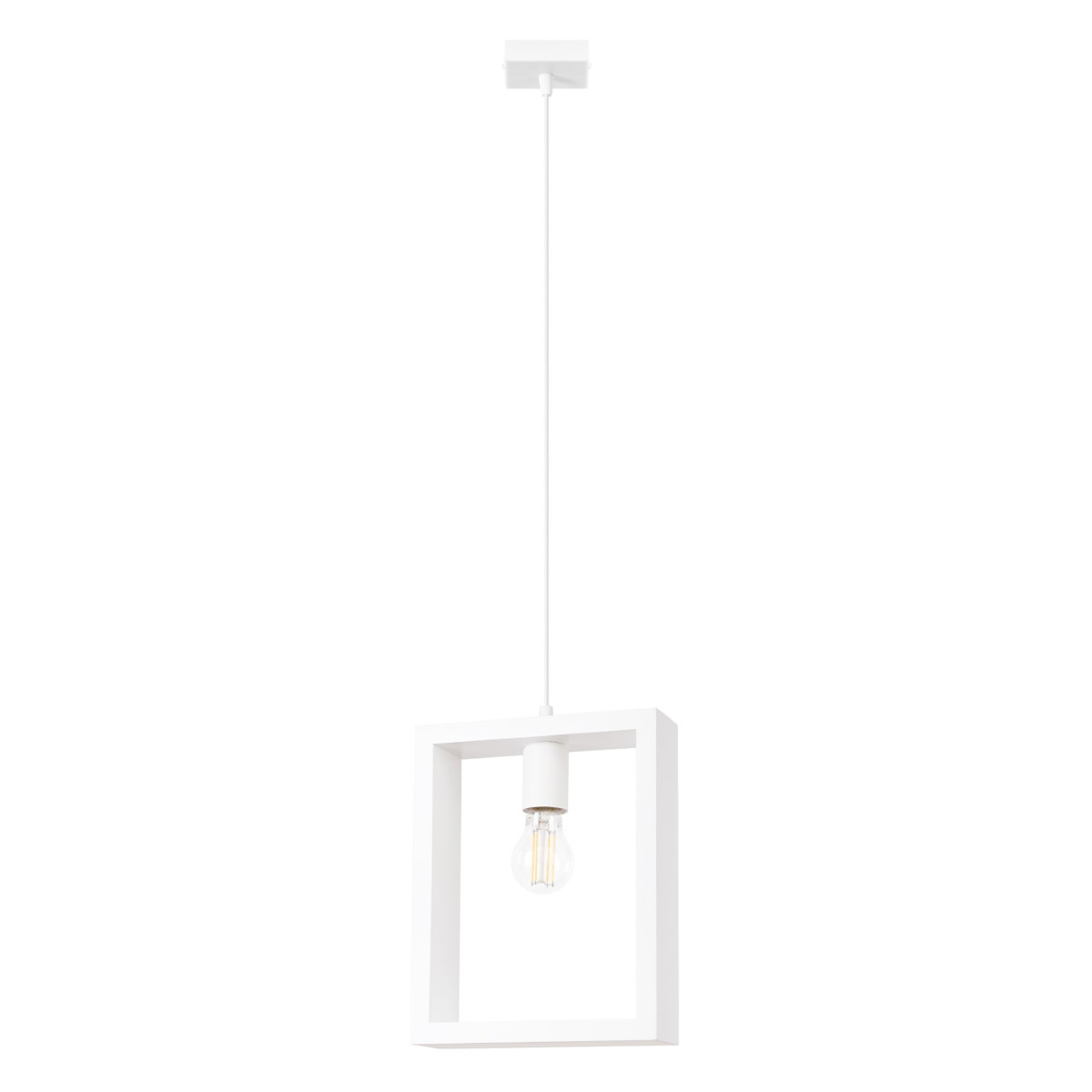 Pakabinamas šviestuvas SOLLUX ARIES, 15W, balta-0