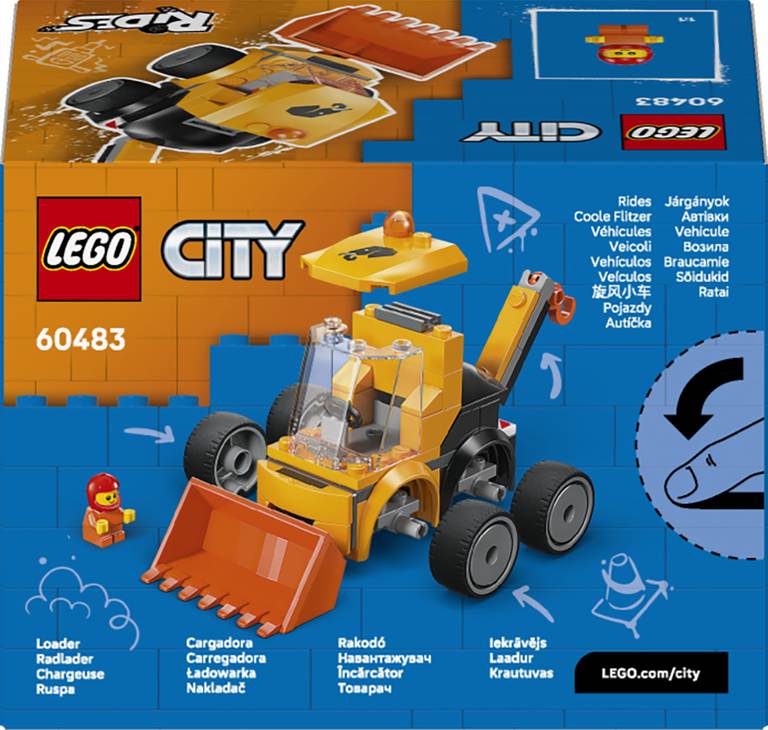 Konstruktorius LEGO City Brick Rides Construction Loader - 2