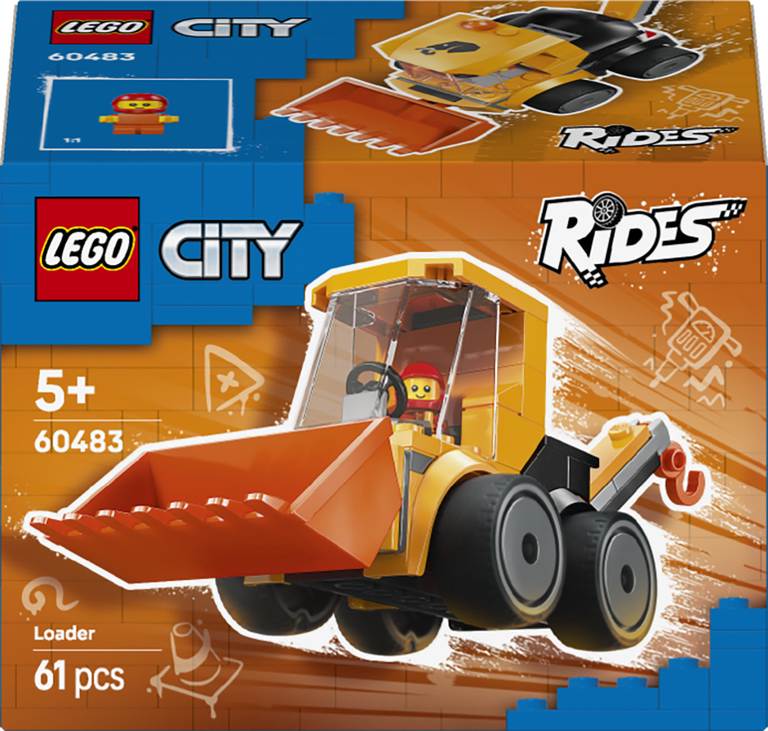Konstruktorius LEGO City Brick Rides Construction Loader - 1