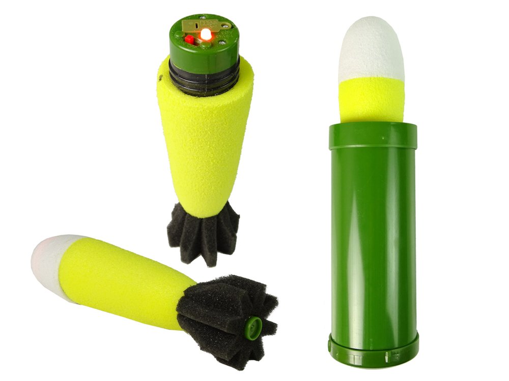 Raketinis granatsvaidis RPG su garsais ir šviesa, žalias - 6