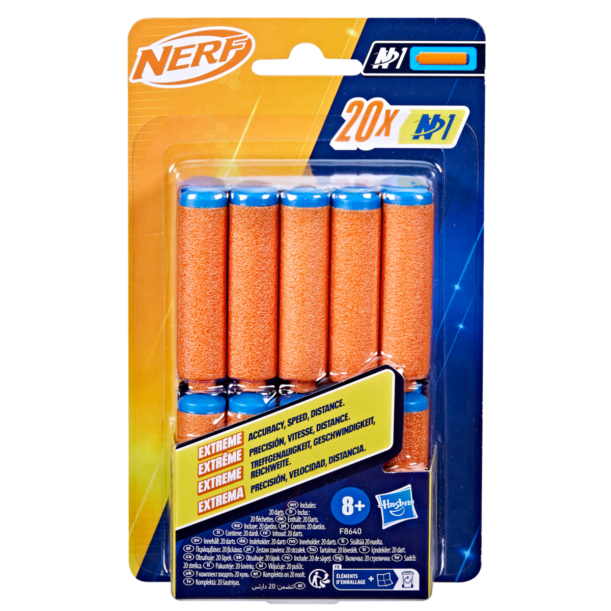 Šoviniai HASBRO NERF N SERIES, 20 vnt.-1