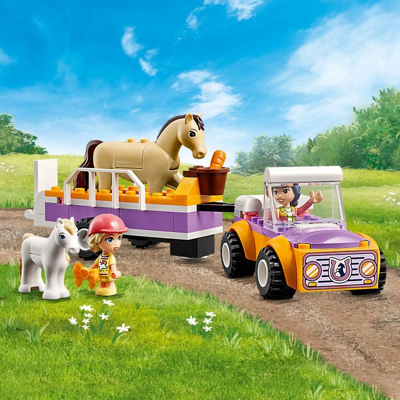 Konstruktorius LEGO Friends Horse and Pony Trailer 42634 - 3