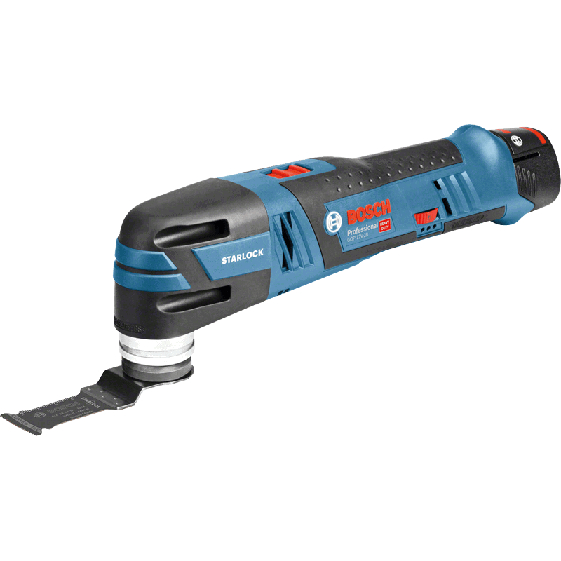 Akumuliatorinis daugiafunkcis pjoviklis BOSCH PRO GOP 12V-28 solo (be akum., su L-BOXX) - 2