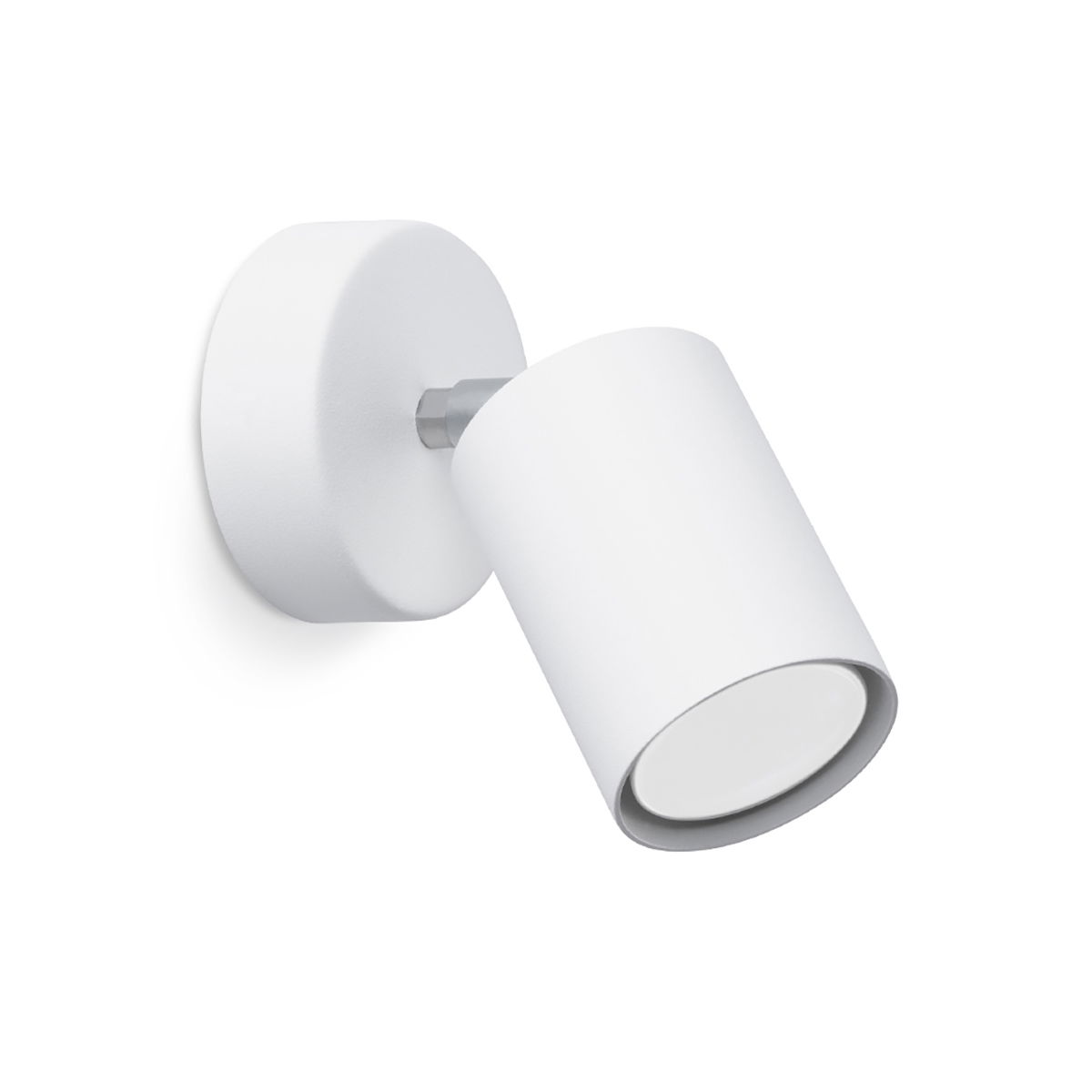 Sieninis šviestuvas  SOLLUX LEMMI 1 WHITE,  1xGU10  Led max 12W-0
