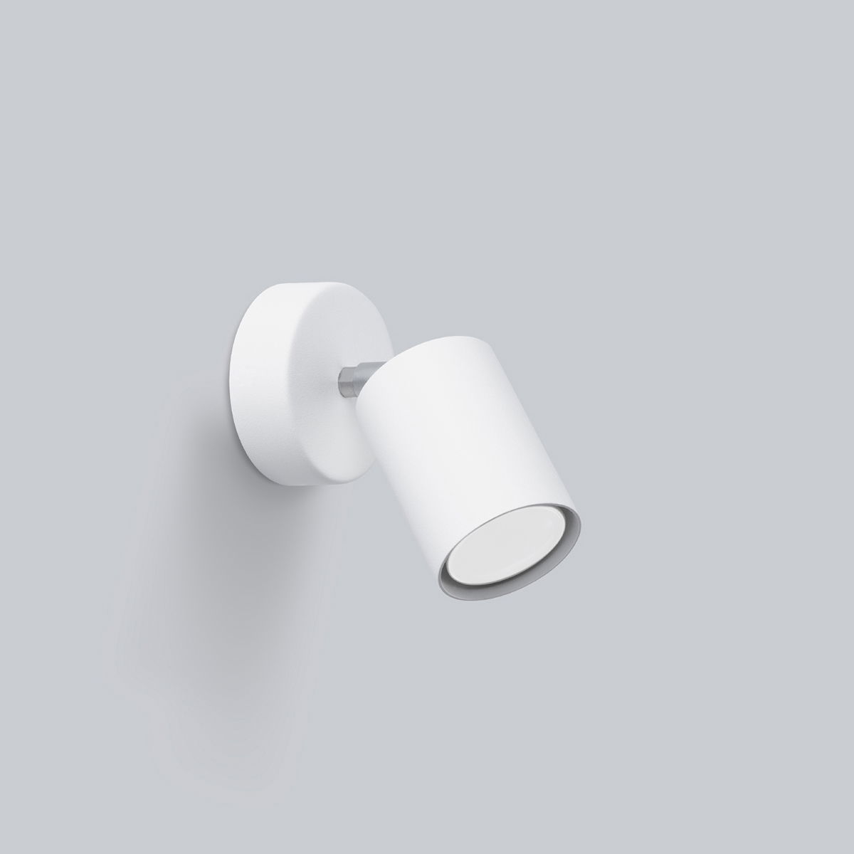 Sieninis šviestuvas  SOLLUX LEMMI 1 WHITE,  1xGU10  Led max 12W-1