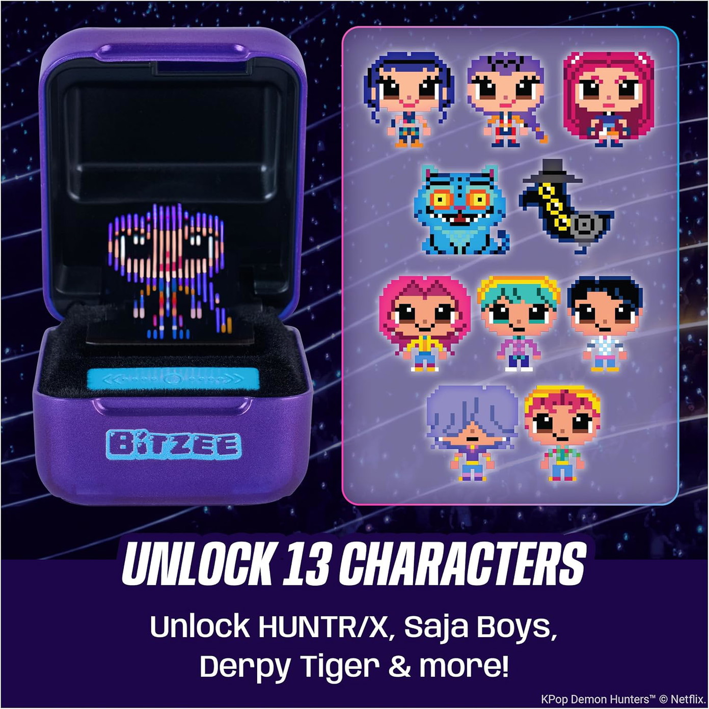 Interaktyvus skaitmeninis augintinis BTZ „K-Pop Demon Hunters Stage“ - 4