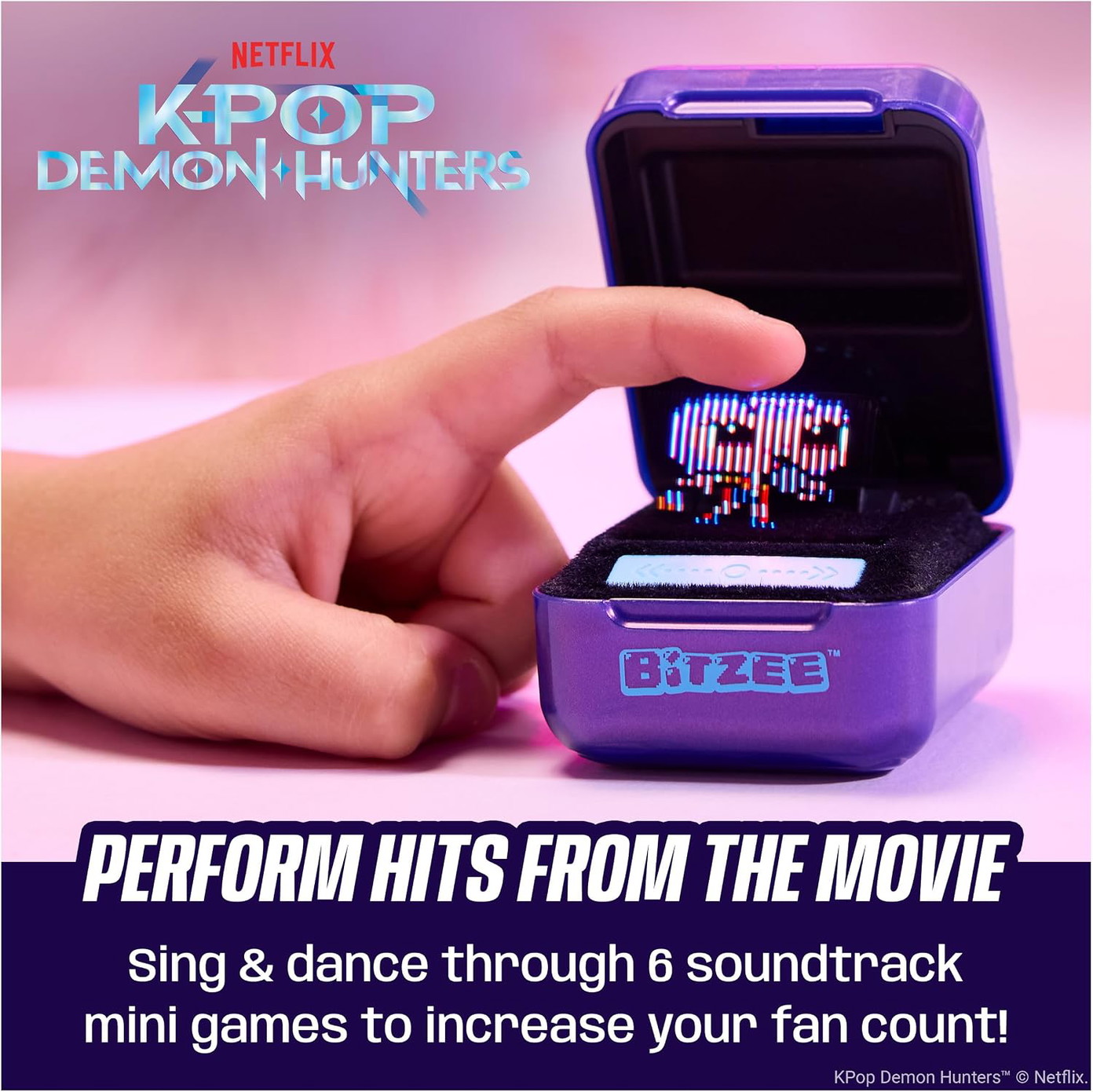 Interaktyvus skaitmeninis augintinis BTZ „K-Pop Demon Hunters Stage“ - 6