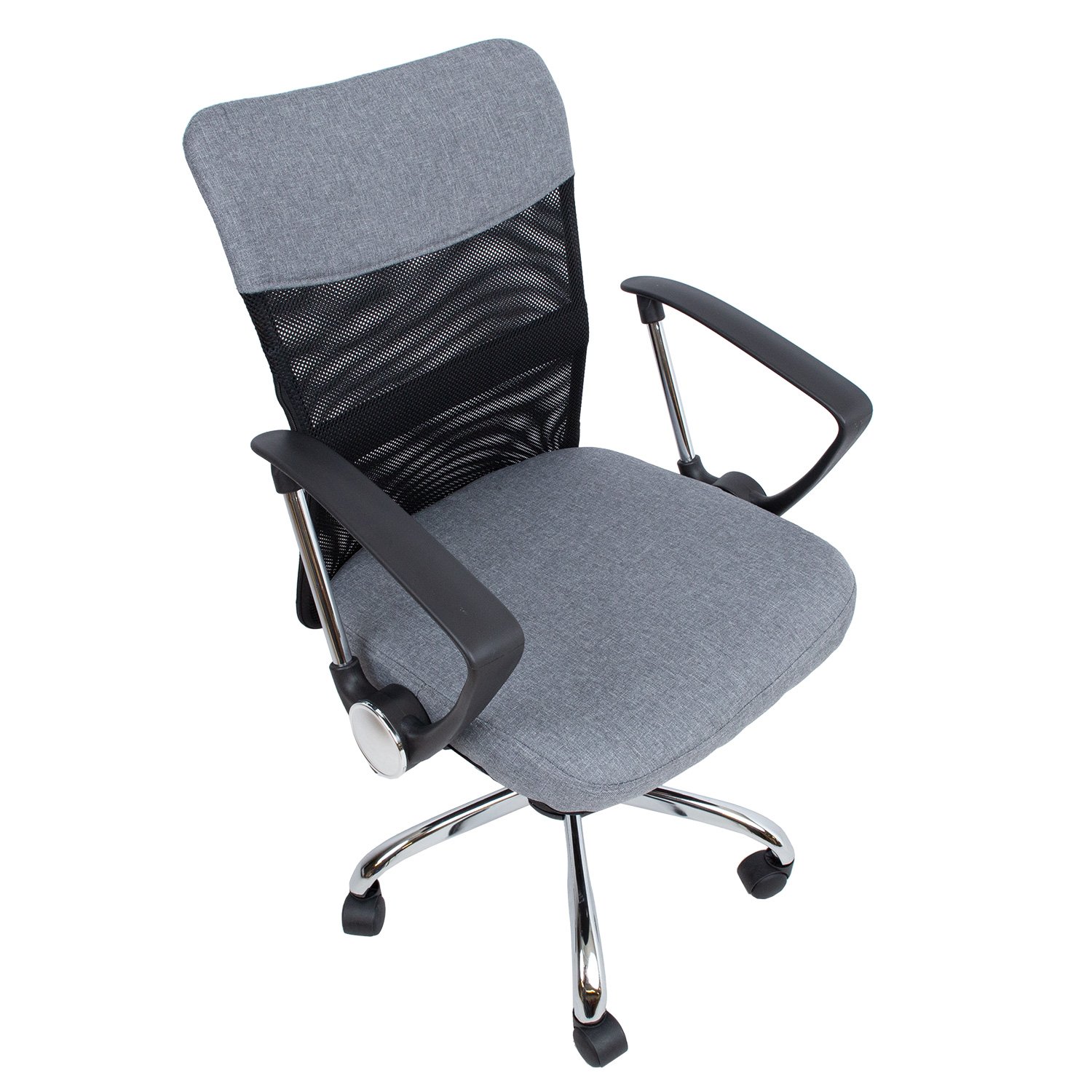 Biuro kėdė DARIUS, 57x57xH93-103 cm, pilka - 5