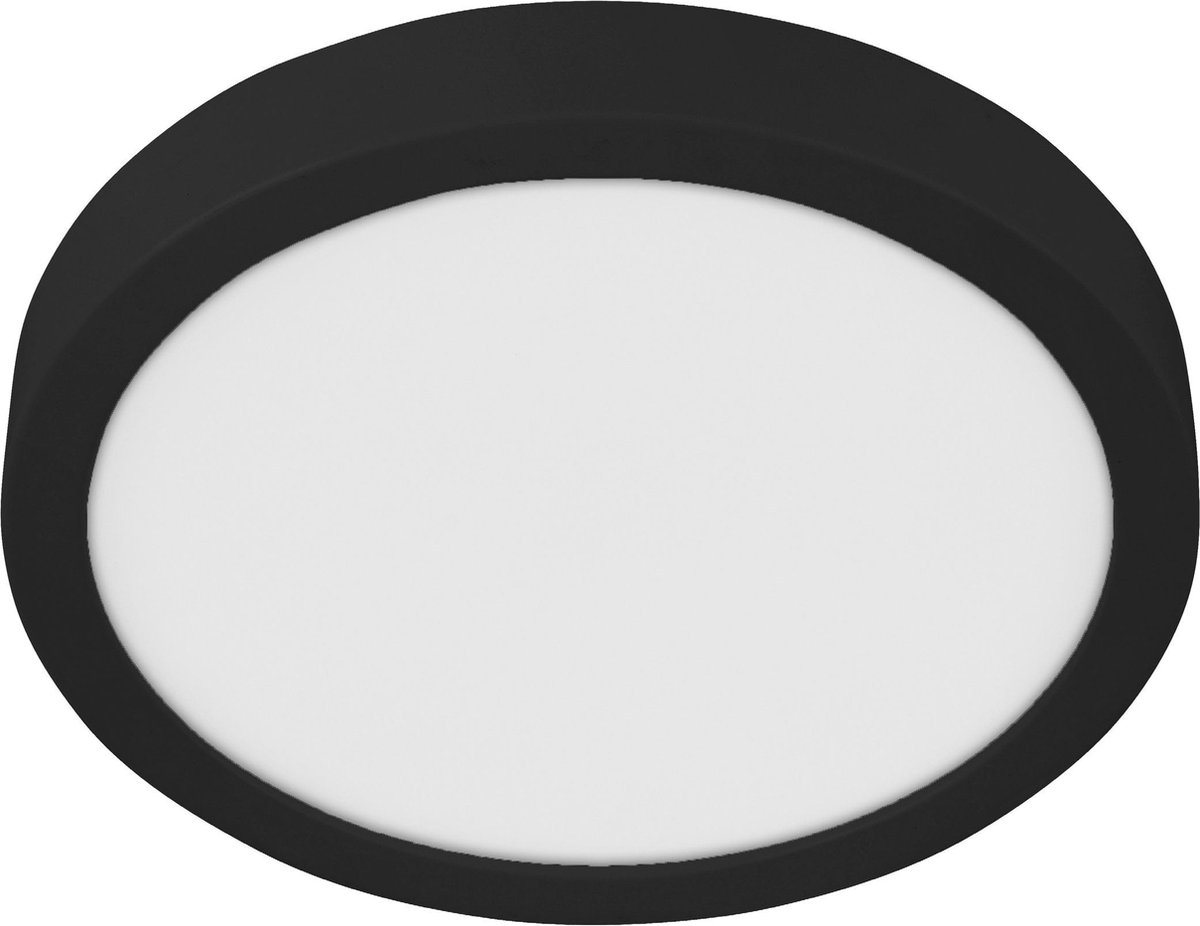 Lubinis LED šviestuvas EGLO IDUN-E, 24 W, 2400 lm, 4000 K, juodos sp, Ø30 x 3,4 cm-0