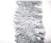 Lavsaninė girlianda, sidabrinė, 2 m x 70 mm