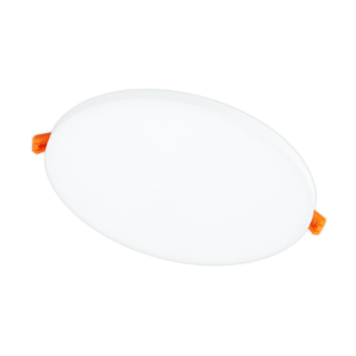 Įleidžiama LED panelė TOPE RUBI, IP20, 4000 K, 14 W, 1260 lm, Ø 16 cm