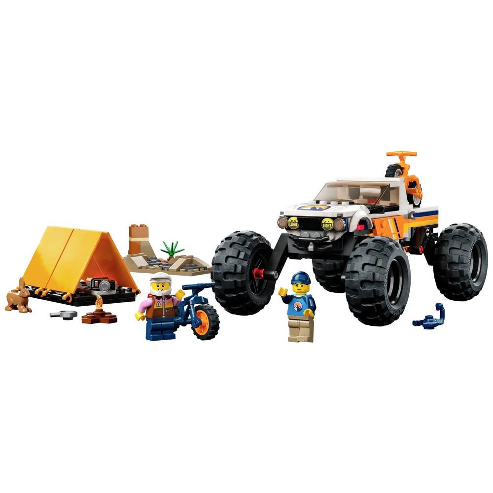 Konstruktorius LEGO City 4x4 Off-Roader Adventures - 2