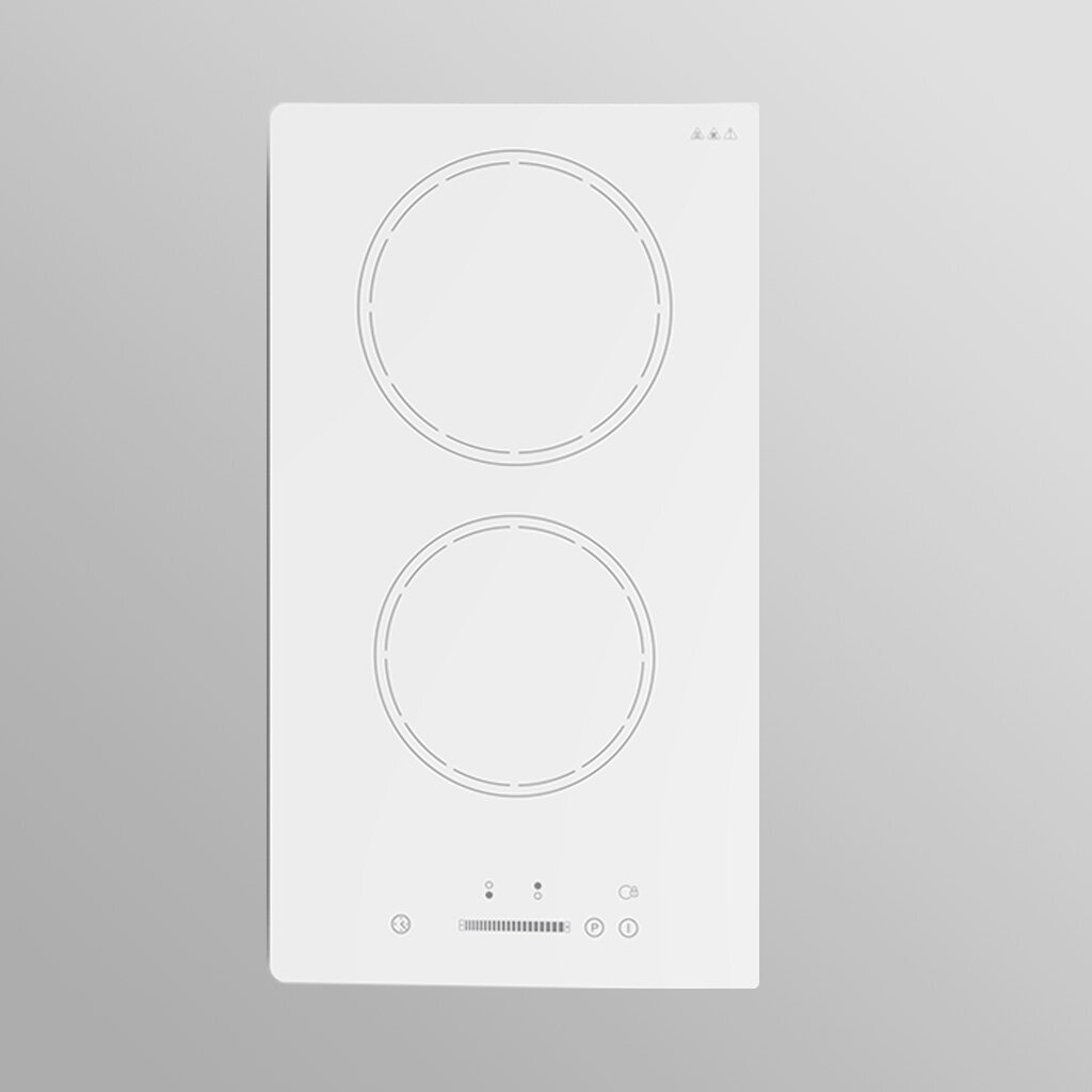 Elektrinė kaitlentė ALLENZI AITS352G3, domino, baltos spalvos - 1