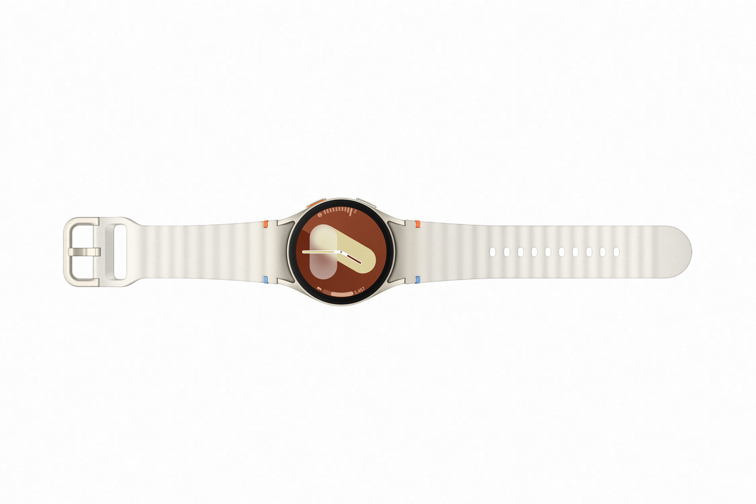 Išmanusis laikrodis Samsung Galaxy Watch 7, 40 mm, kreminė - 6