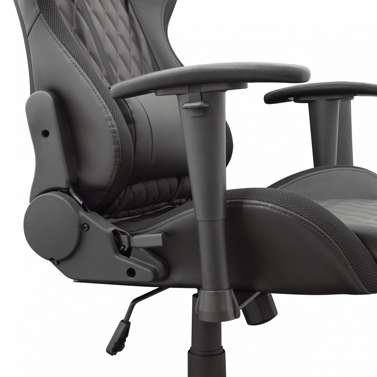 Žaidimų kėdė White Shark Thunderbolt GC-90042 juoda/raudona - 3