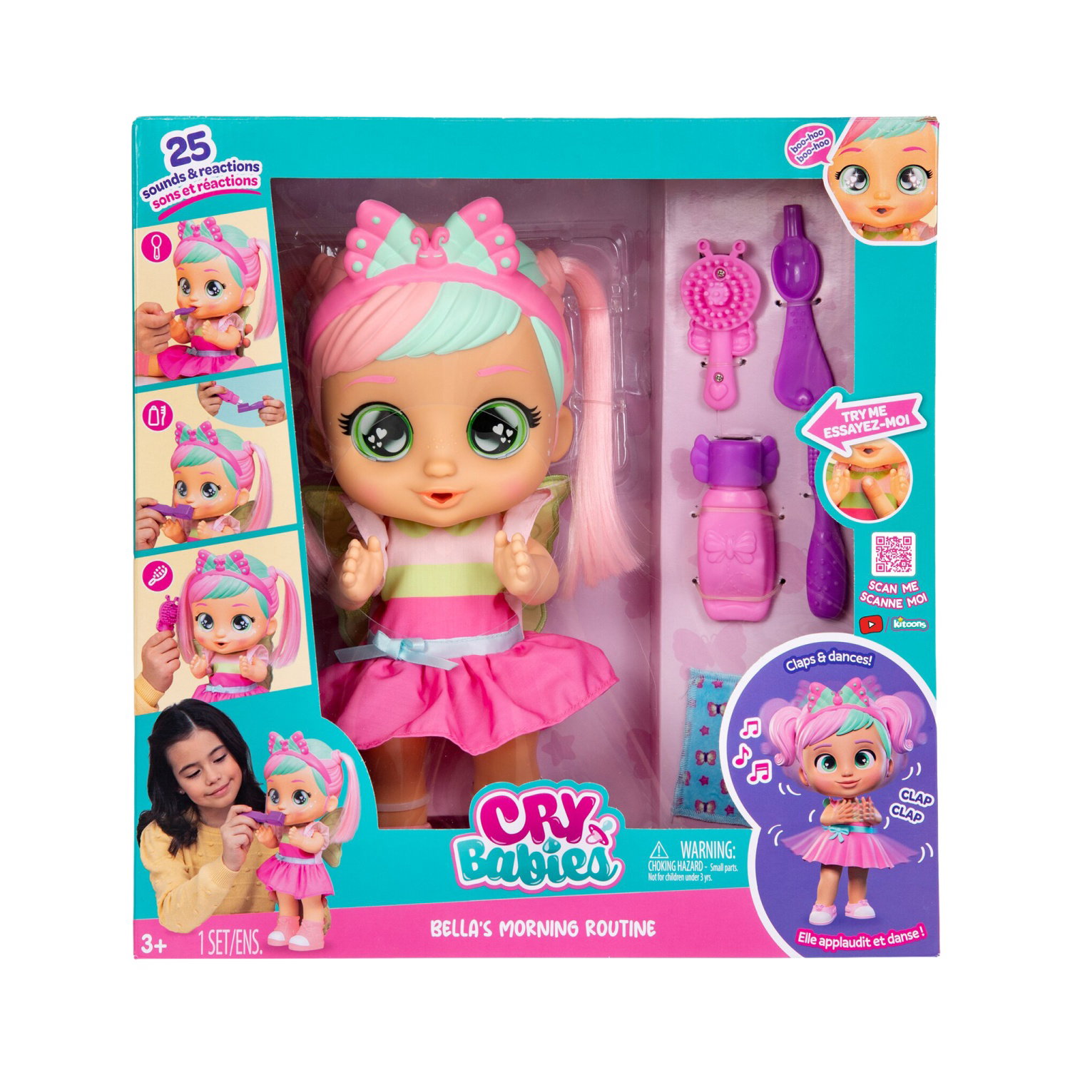 Interaktyvi lėlė CRY BABIES BELLA-0