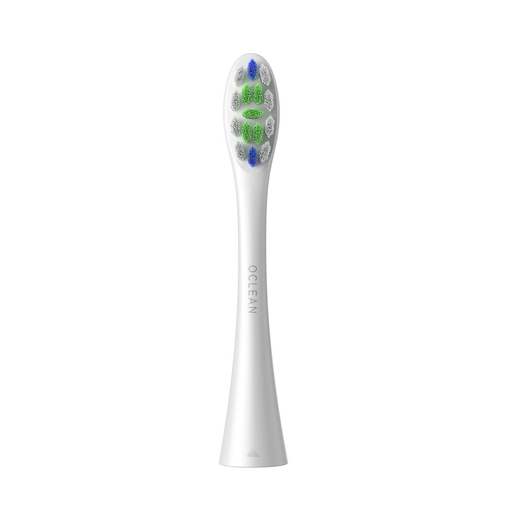 Pakaitinės galvutės OCLEAN Professional Clean 2 vnt., kietos, baltos spalvos-0