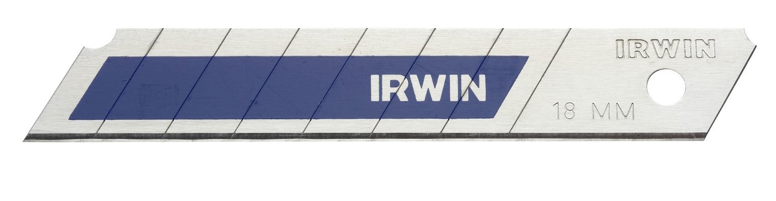 Geležtės IRWIN, nulaužiamos, 18 mm, 5 vnt.