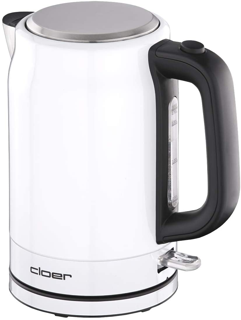 Elektrinis virdulys Cloer 4521, 1,7 l, baltos spalvos