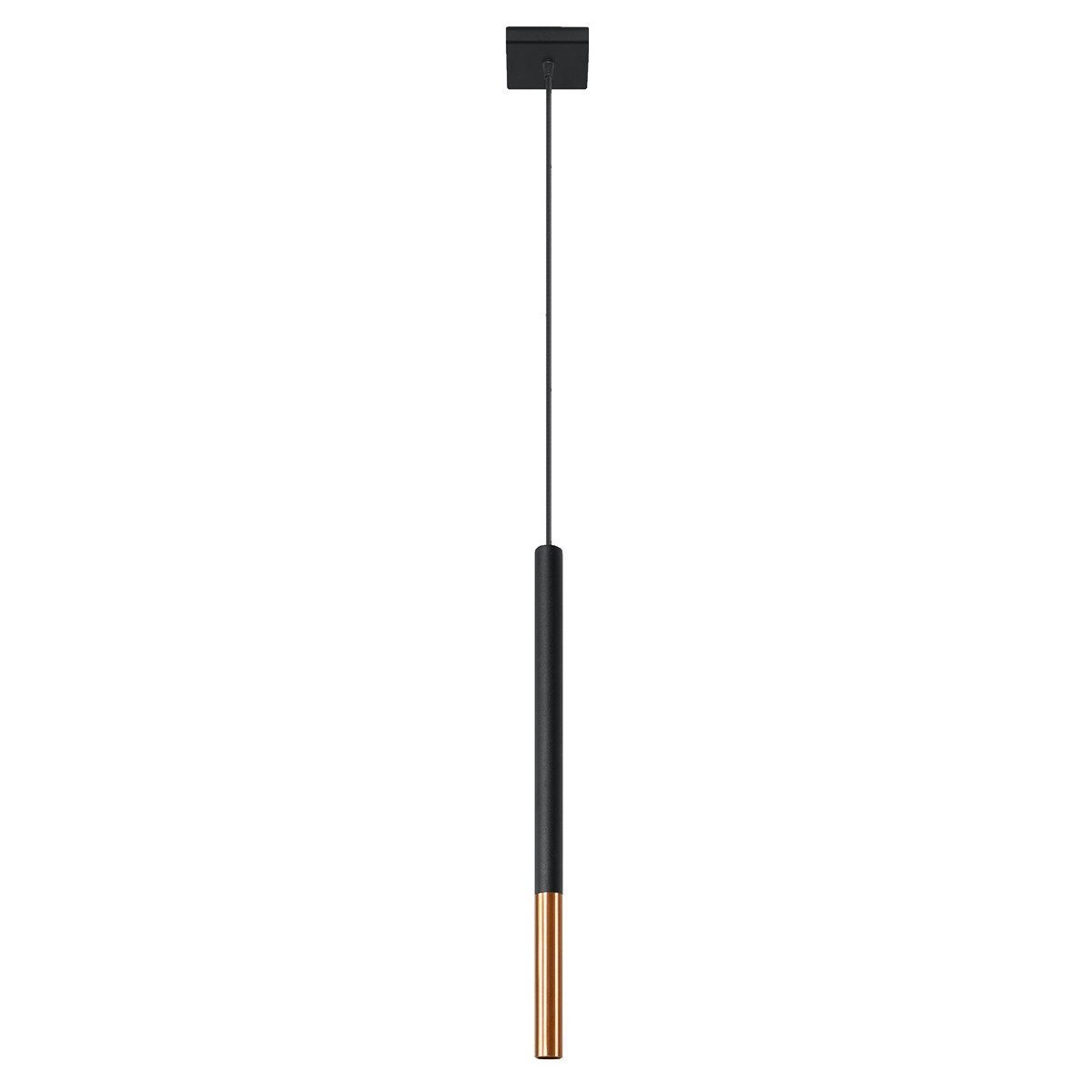 Pakabinamas šviestuvas MOZAICA 1 juoda/vario, 12 W