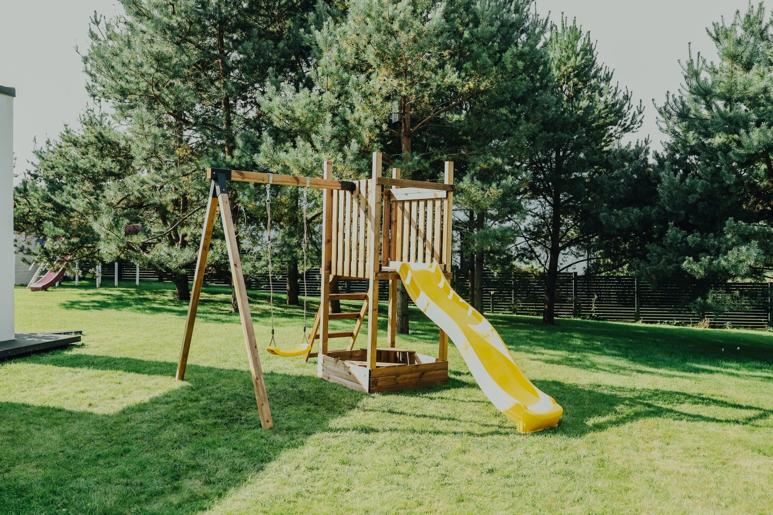 Medinė vaikų žaidimų aikštelė HATIS „Somu“ - 4