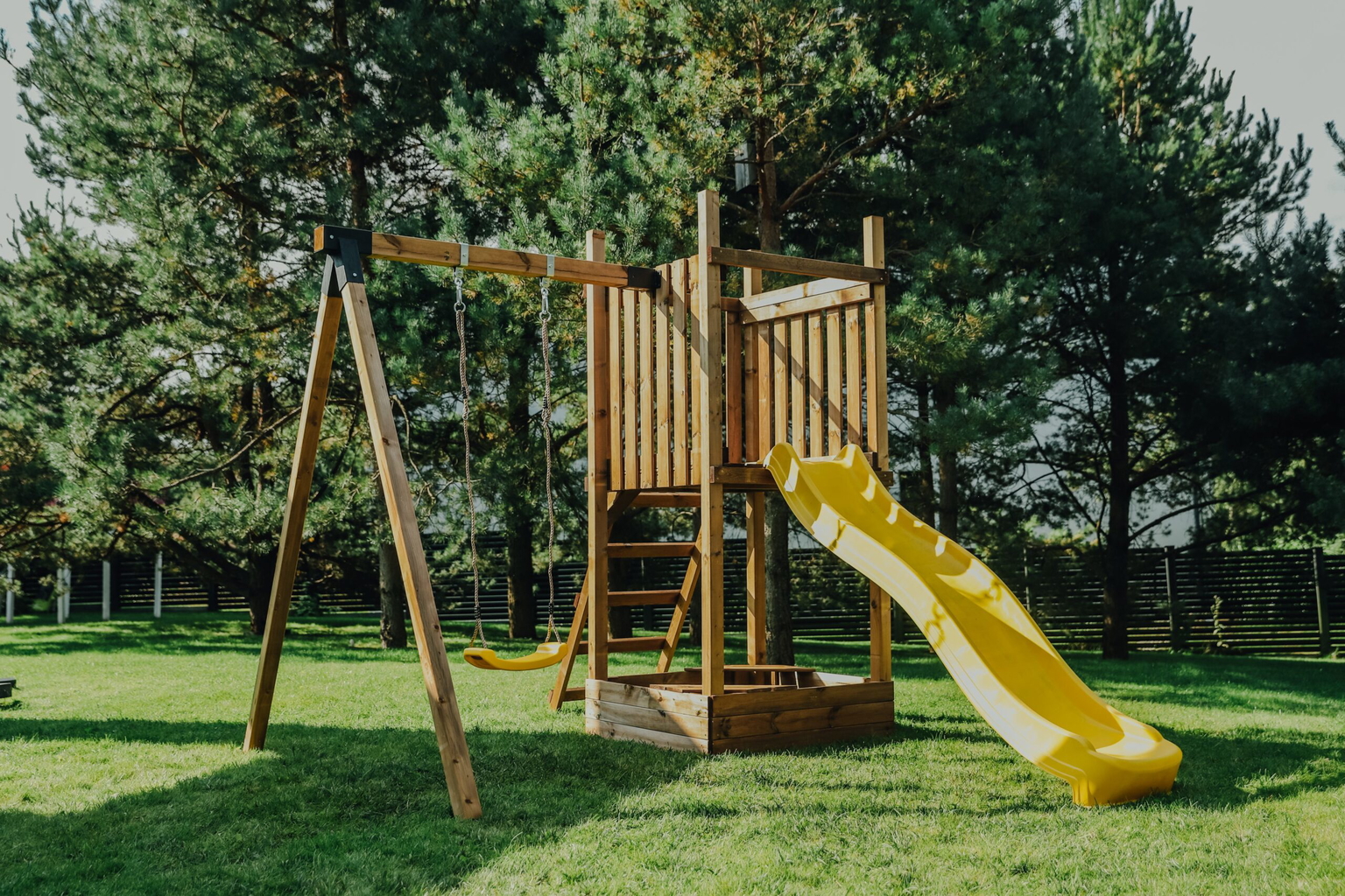 Medinė vaikų žaidimų aikštelė HATIS „Somu“ - 3