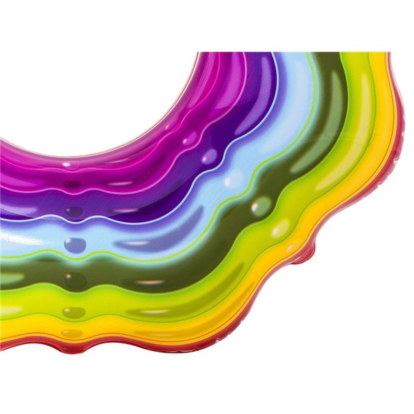 Pripučiamas plaustas BESTWAY, įvairių spalvų, 115 cm x 115 cm - 3