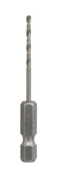 Metalo grąžtas BOSCH, šešiabriaunis kotelis, 2 x 24 x 62 mm