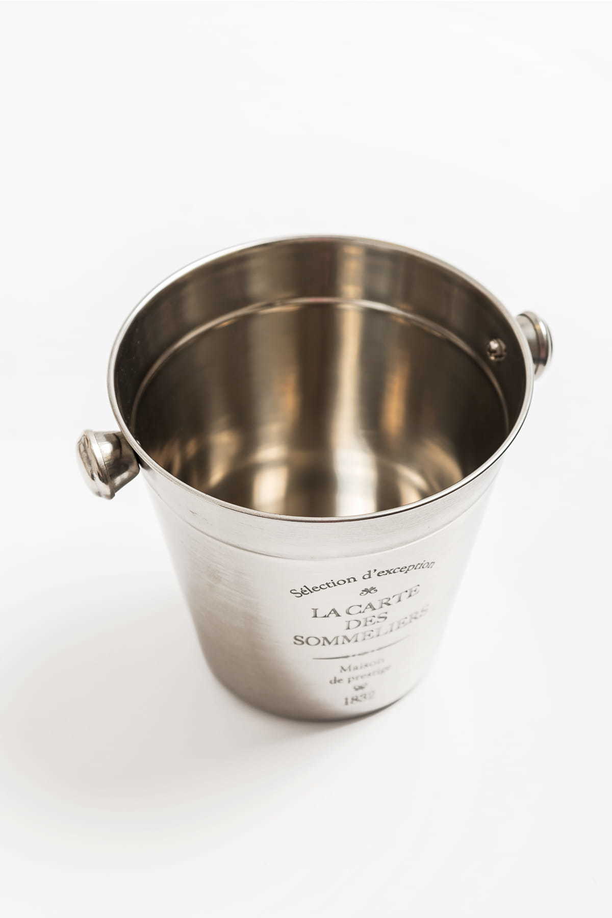 Kibirėlis ledukams PARTY, nerūdijantis plienas, 14 cm - 3