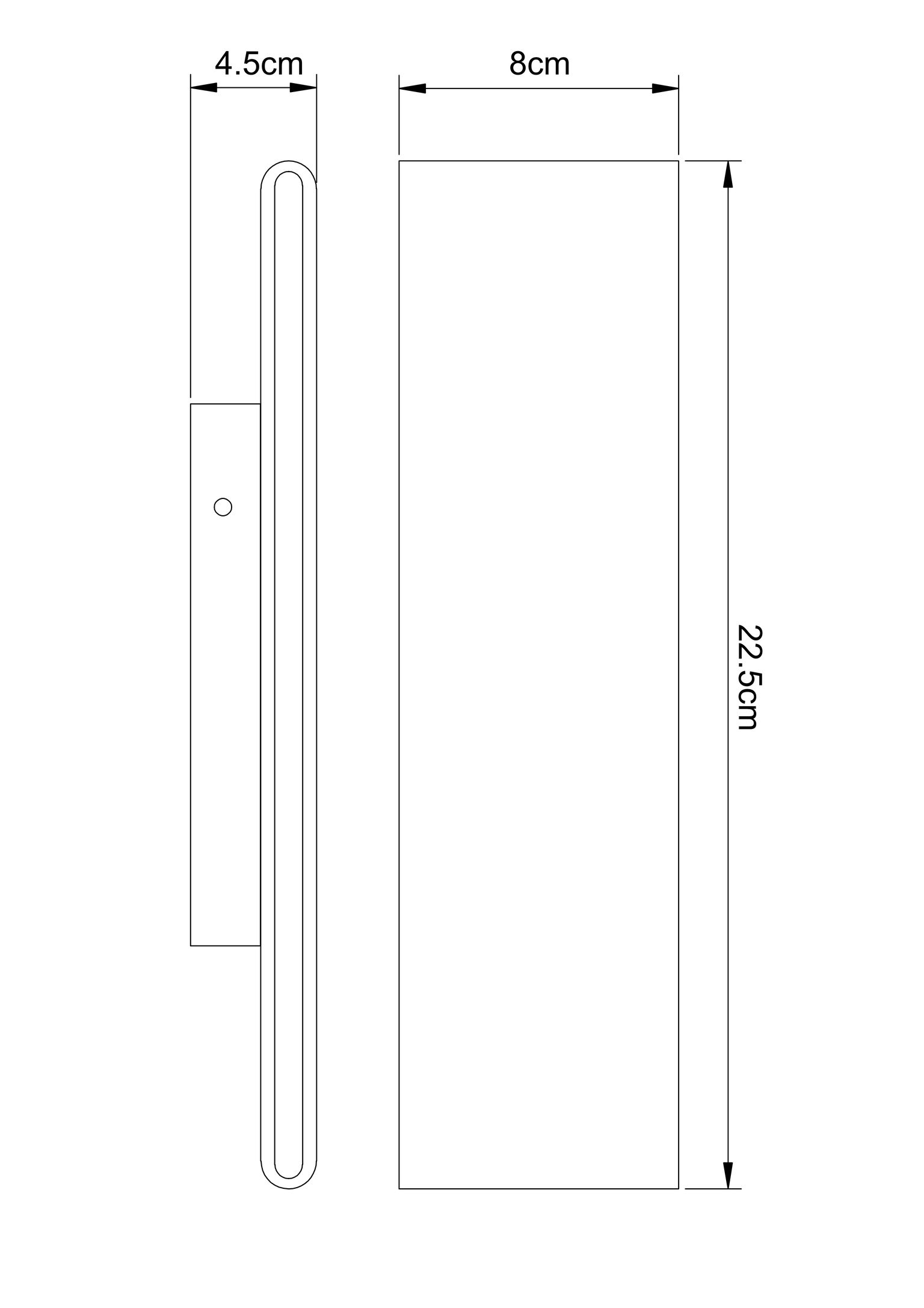 Sieninis LED šviestuvas GLOBO Siegfried, 8W, 3000K, 240lm, juodos sp., 22,5 x 8 cm - 5