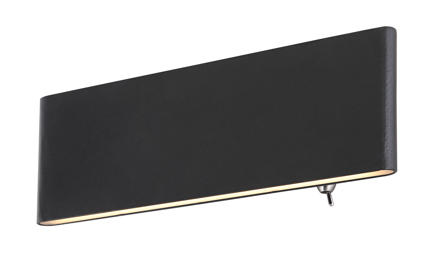 Sieninis LED šviestuvas GLOBO Siegfried, 8W, 3000K, 240lm, juodos sp., 22,5 x 8 cm-0