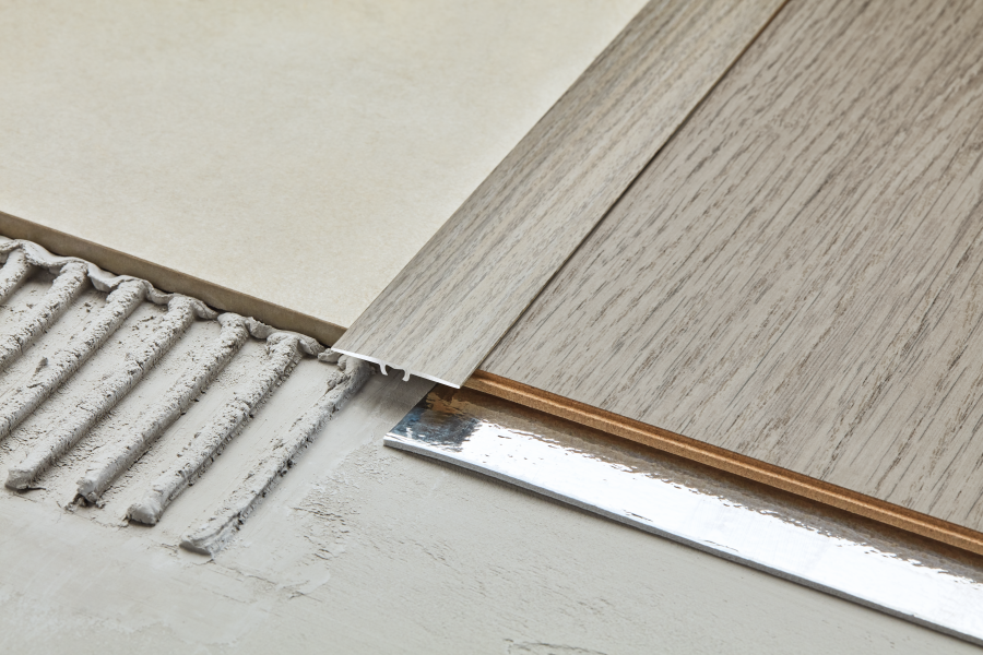 Aliuminis grindų profilis, Hamiltono ąžuolo sp., 35 x 930 mm, 5in1 - 3