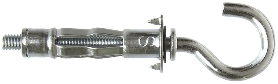 Įvaras gipso kartono plokštėms su kilpa M4x38 Ø8mm (MOLLY) (12 vnt)-0